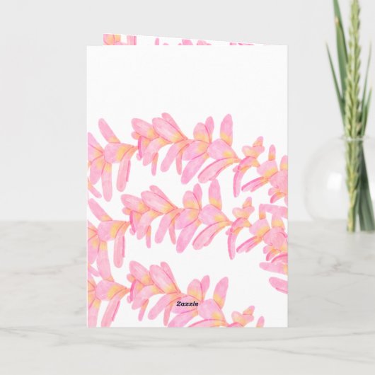 Carte De Remerciements Bula (Dos)