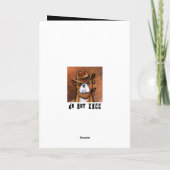 Carte De Remerciements Bulldog (Dos)