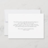 Carte De Remerciements Bulles et brasse Couples Douche (Dos)