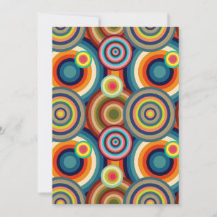 Carte De Remerciements Bullseyes colorés