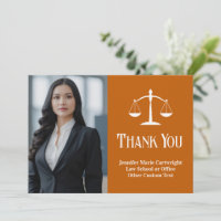 Bureau de Droit Personnalisé Orange Avocat Blanc P