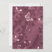 Carte De Remerciements Butterfly Pattern 16 (Devant)