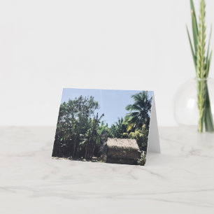 Carte De Remerciements Cabine philippine