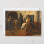 Carte De Remerciements Cadaver Synod, Pape Formose et Stephen VI (Devant)