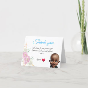 Carte De Remerciements Cadeau bébé