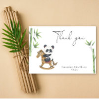 Cadeau de bébé ours panda remerciement