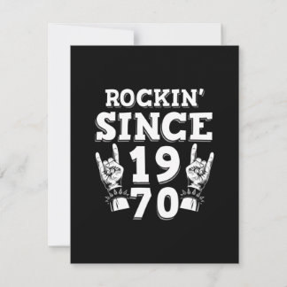 Carte De Remerciements Cadeau de Noël | Rockin depuis 1970