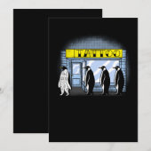 Carte De Remerciements Cadeau de tatouage Pengiun (Devant / Derrière)