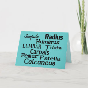 Carte De Remerciements Cadeaux de médecin orthopédique/chirurgien