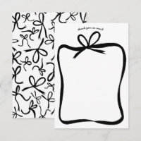 Cadre Ruban à Nœud Élégant Mariage CUSTOM