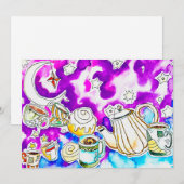 Carte De Remerciements Café (Devant / Derrière)