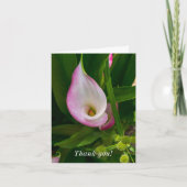 Carte de remerciements - Calla Roll (Devant)