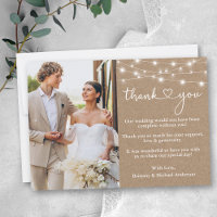 Calligraphie Lumières du coeur Mariage Photo Kraft