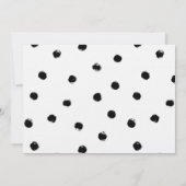 Carte De Remerciements Calligraphie simple "Merci" (Dos)