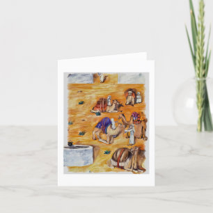 Carte De Remerciements Camels 🐪 Au Puits