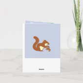 Carte De Remerciements Camping thank you note (Dos)