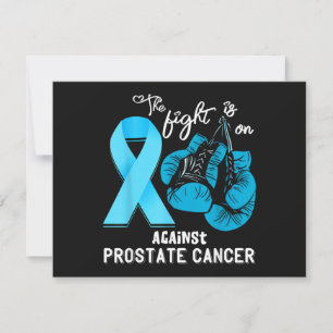 Carte De Remerciements Cancer de la prostate Le combat est lancé Cancer d