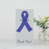 Carte De Remerciements Cancer du colon (Debout devant)