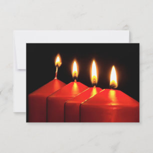 Carte De Remerciements Candre de Noël