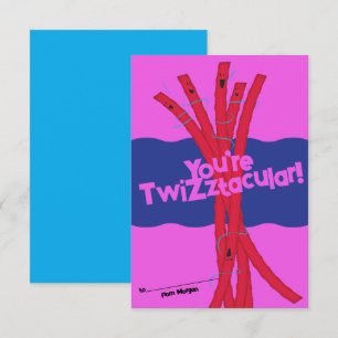 Carte De Remerciements Candy Classroom Valentine Cards