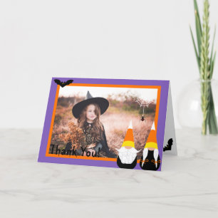 Carte De Remerciements Candy Corn Gnomes