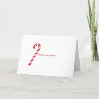 Canne de bonbon rayures rouges et blanches sur fon
