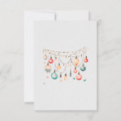 Carte De Remerciements Capsule de Noël Boules d'ornement Note Message Car (Dos)