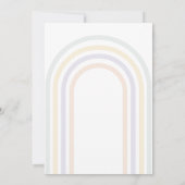 Carte De Remerciements Capsule Temporelle de Fantôme Mignon Groovy d'Hall (Dos)