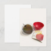 Carte De Remerciements Capsule Toy Apple Prix de la nourriture Consumeris (Devant / Derrière)