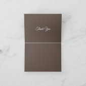 Carte De Remerciements Cardinal rouge d'hiver (Intérieur)