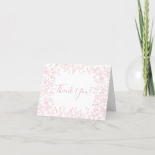 Carte De Remerciements Carton d'invitation de mariage dans un style chino