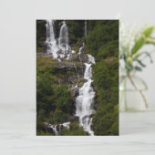 Carte De Remerciements Cascade de Volefossen (Debout devant)