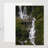 Carte De Remerciements Cascade de Volefossen (Devant / Derrière)