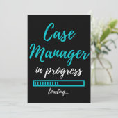Carte De Remerciements Case Manager (Debout devant)