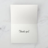 Carte De Remerciements Caspian Kitty (Intérieur)