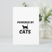 CARTE DE REMERCIEMENTS CATS POWERES (Debout devant)