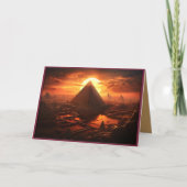 Carte De Remerciements Célébration de l'Afrique mère (Devant)