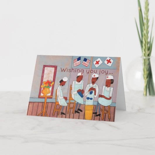 Carte De Remerciements Célébration des infirmières de l'école (Devant)