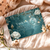 Carte De Remerciements Celestial Night Garden Wedding