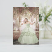 Carte De Remerciements Cendrillon (Debout devant)