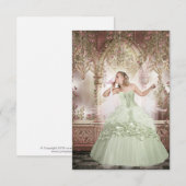 Carte De Remerciements Cendrillon (Devant / Derrière)