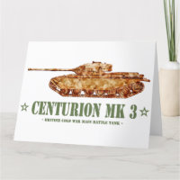 Centurion MK 3 Tank British MBT de guerre froide