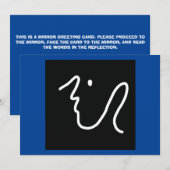 Carte De Remerciements CEOFC1010 - Employé du mois (Devant / Derrière)