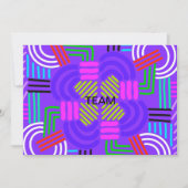 Carte De Remerciements CEOFC1046A - Équipe (Devant)