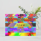 Carte De Remerciements CEOFC1046ED - Équipe (Debout devant)