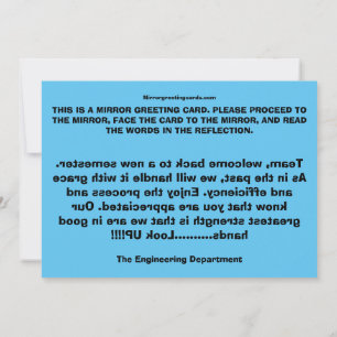 Carte De Remerciements CEOFC1046ED - Équipe