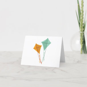 Carte De Remerciements Cerfs-volants