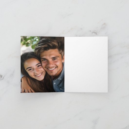 Carte De Remerciements Cerise sur le Gâteau | Réception de mariage (Intérieur)