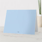 Carte De Remerciements Cessna 172 Skyhawk Illustration Gras Texte Concept (Dos)