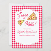 Carte De Remerciements C'est l'Amour Baby Shower (Devant)